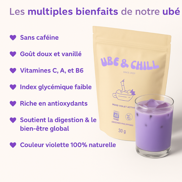 Poudre Ube&Chill 100% Bio