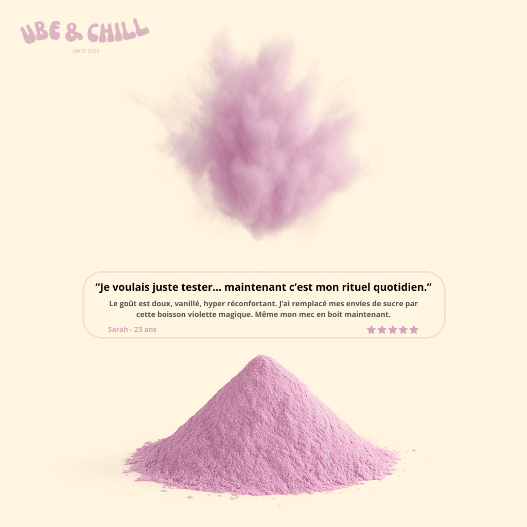 Poudre Ube&Chill 100% Bio