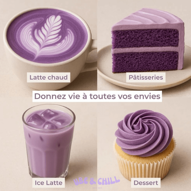Top 5 Recettes à Base d’Ube : Du Latte Violet aux Desserts Gourmands - Ube & Chill