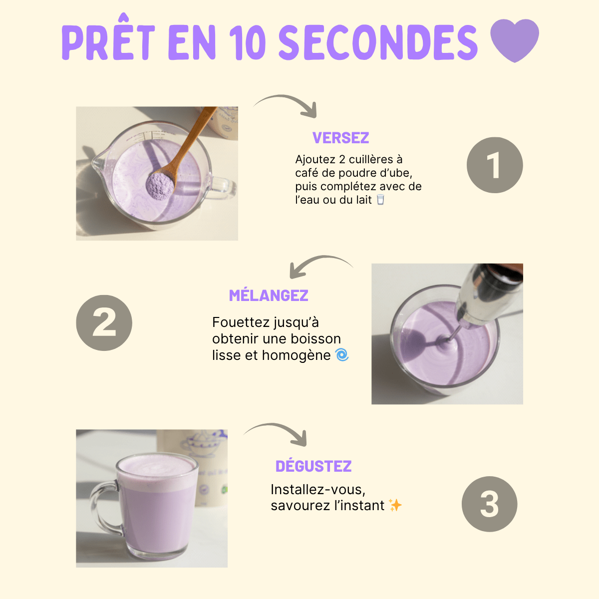 Poudre Ube 100% Naturelle - Ube&Chill