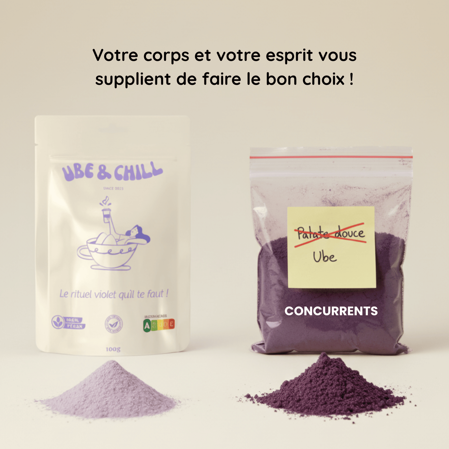 Poudre Ube&Chill Premium - Ube&Chill